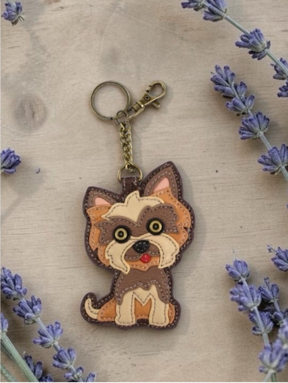Chala Yorkie Bag Charm/Coin Purse - Picture 4 of 5